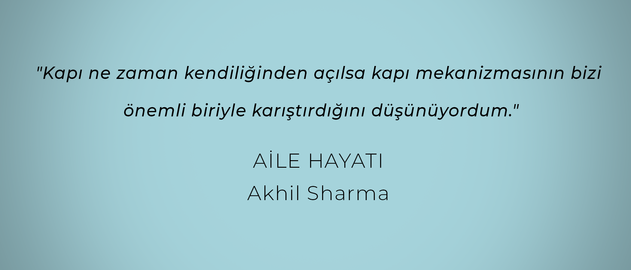 AİLE HAYATI